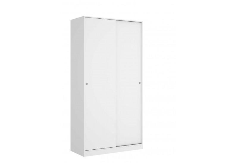 Kit Puerta Corredera Armario Blanco 10 mm