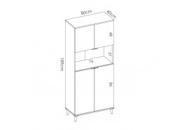 Mueble Auxiliar de Cocina Aparador Wok - Fanmuebles